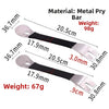 Car Audio Dash and Interior Panel Removal Metal U-Shaped Crowbar Tool