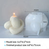 Large Knot Candle Mold Spiral Tie Rope Twisted Silicone Aromatherapy