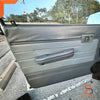 Toyota Hilux UTE Grey Interior Door Panel Pair + Clips (1983-1988)
