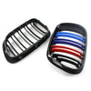 BMW X5 Gloss Black M-Color Dual Slat Kidney Grille (2000–2003)
