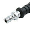 Motorcycle Car 2 x Rubber Handle Metal Valve Tire Inflator Hose