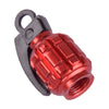 Car Wheel Covers 4 x Metal Grenade Bomb Tire Valve Stem Caps
