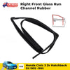 Right Door Glass Run Channel Rubber Fit Honda Civic 3 Dr Hatchback EG 1992 -1995