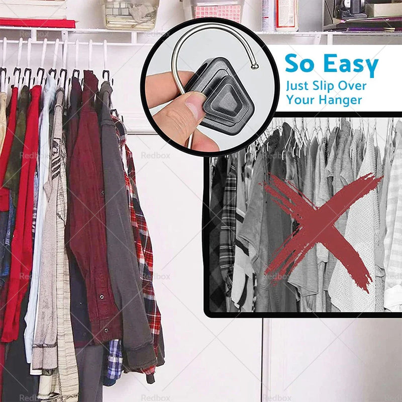 Organizing Closets 18PCS Space Saving Clothes Hanger Hooks
