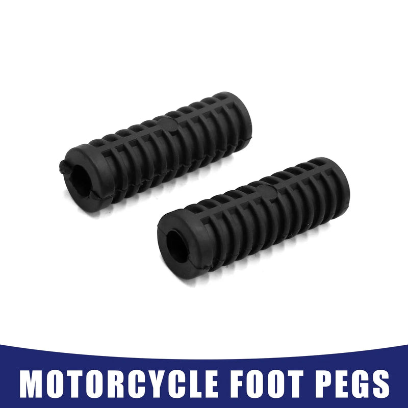Motorbike 2 x Rubber Nonslip Footrest Pedal Foot Peg Cover Shell