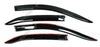 Toyota Camry Sedan 4 x Door Visor Monsoons (2007-2009)