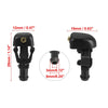 Ford F150 E150 E250 E350 4 x Windshield Washer Nozzles (2004-2013)