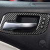 Carbon Fiber Interior Door Handle Switch Cover Trim Fits Dodge Charger 2011-2014