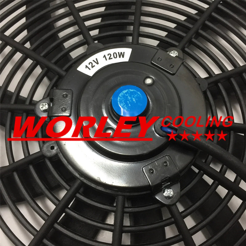 Chevy Bel Air 4.3L 4.6L V8 3 Row Radiator + Fan (1955-1957)