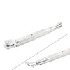 Motorcycle Universal CNC Silver Adjustable Kickstand Foot