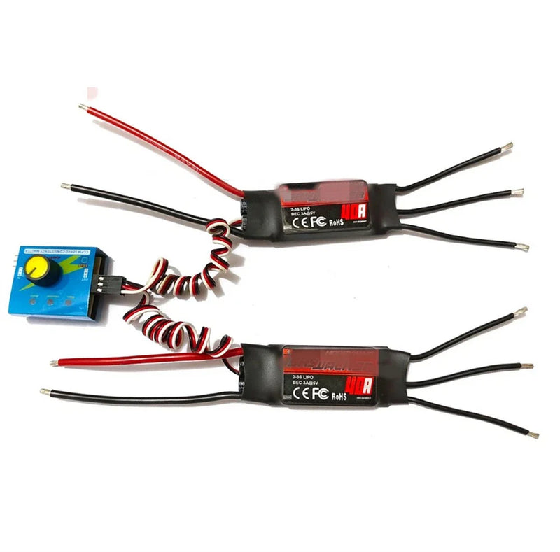 Cars 500W Dual Turbo Fan with DC12V 40A Supercharger Controller