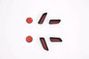 Tesla Model Y Carbon Fiber Seat Switch Adjust Button Cover Trim (2021-2023)
