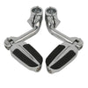 Harley Touring Softail Highway Bar Footpegs Long Angled Adjustable Mount