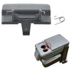 Ford F-150 Gray Center Console Jump Seat Lid Latch (2010-2018)