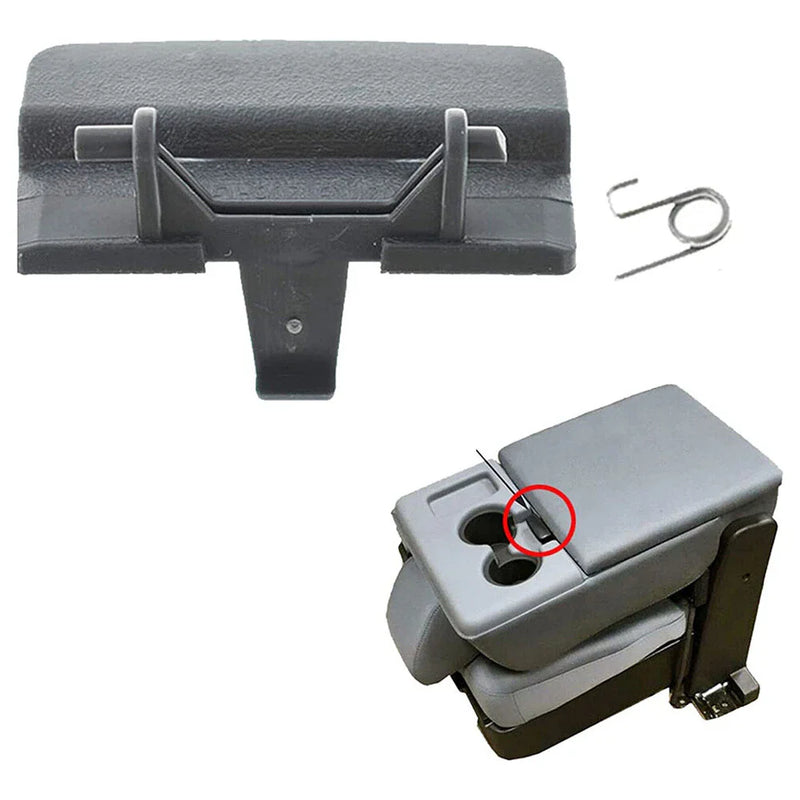Ford F-150 Gray Center Console Jump Seat Lid Latch (2010-2018)