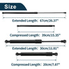 BMW Z4 Hood & Tailgate Lift Supports Struts (2003-2008)