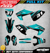 Husqvarna TC 85 (2018-2024) - Premium Style Stickers Custom Graphic Kit