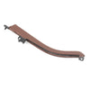 BMW 5 Series F10 Brown Center Console Armrest Cover + Side Decor Trim (2010-2017)