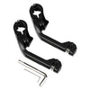 Harley 1 1/4" Angled Adjustable Highway Footpeg Mount