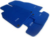 Porsche Cayenne Premium Blue Carpet Floor Mats (2010-2018)
