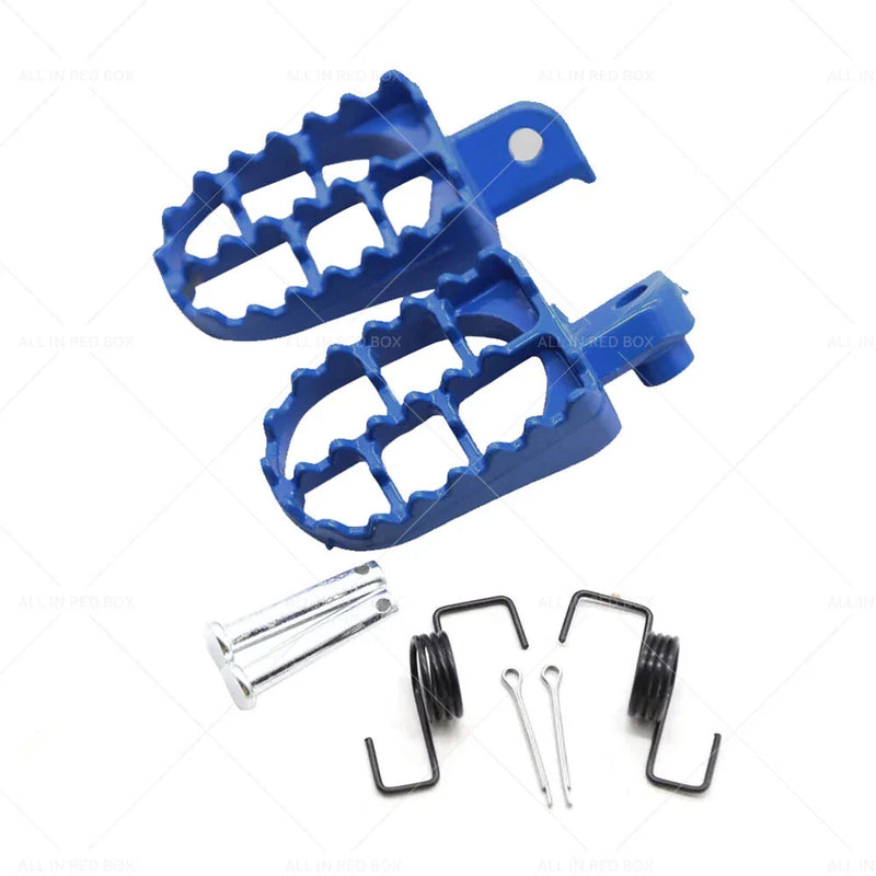 Yamaha PW50 Peewee Blue Foot Peg Footrest Assembly
