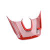 Kia Forte K3 2 x Red Steering Wheel Button Covers (2019-2022)