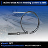 SSC 134 Cable 14 Ft Marine Boat Rack Steering Control Cable