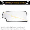 Chevrolet Silverado 2500 / 3500 HD Heated Right Side Mirror Glass Replacement