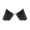 Audi A6 A7 Carbon Fiber Black Steering Wheel Panel Cover Trim (2012-2018)