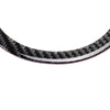 Mini Cooper R55 R56 R57 R60 Car Carbon Fiber Steering Wheel Cover Ring Fit