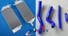 Suzuki RM125 Aluminum Radiator + Silicone Hose (2001-2008)