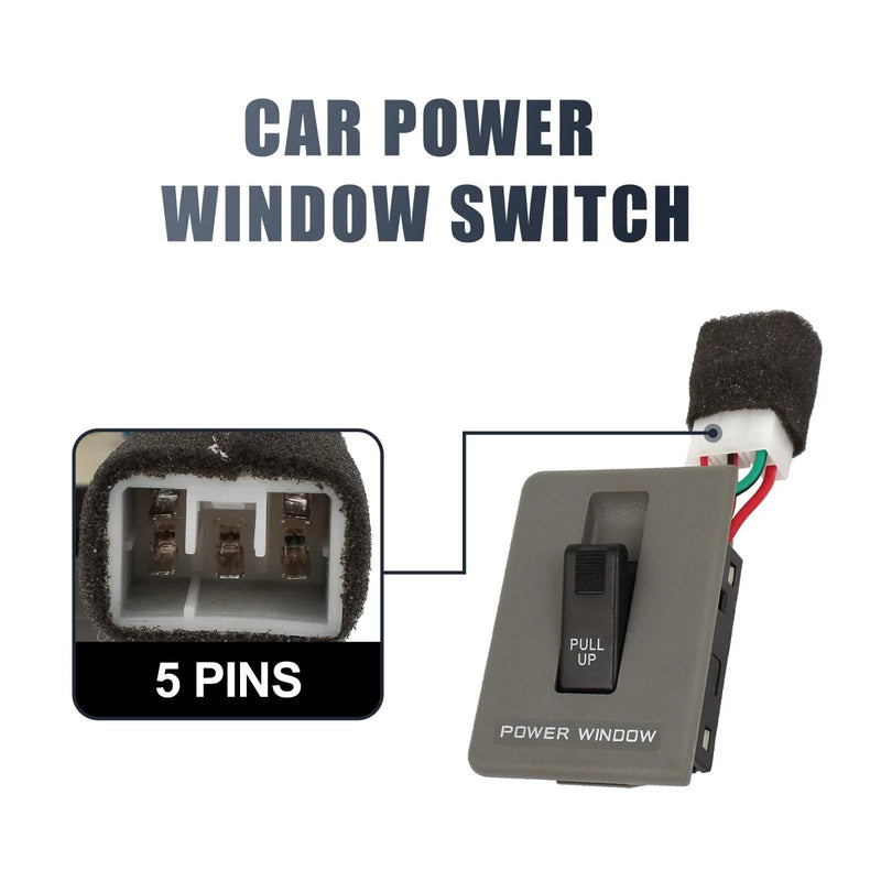 Kia Pride Power Window Switch Passenger Side (1995-2000)
