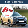 Subaru Forester 3 x Automatic Foot Accelerator Pedal Covers (2006-2018)
