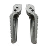 DUCATI Monster 696 796 (2009-2014) Silver Passenger Footrests Pegs
