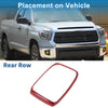 Toyota Tundra (2014-2021) Red Rear Headlight Trim Bezel