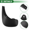 Hyundai SANTAFE 2006-2012 Mud Flaps Splash Guards (2 x Mount Accessories)