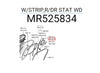 Lancer Sedan Quarter Glass Rubber Seal (2001-2013)