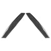 BMW Z4 Carbon Fiber Interior Door Handle Strip Covers (2003-2008)