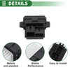 Ford Mondeo (2013) - Black Silver Tone HVAC Blower Motor Resistor