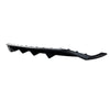VW Polo MK6 Gloss Black Rear Bumper Diffuser with Tips (2019-2024)