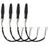 Universal Motorcycle Amber 12 LED Flowing Turn Signal Blinker Lights 4 x Set