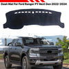 Ford Ranger PY Next Gen Anti-Sun Dash Mat Cover Cove Pad (2022–2024)