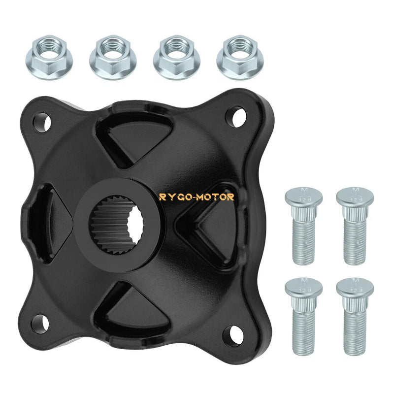 Polaris Ranger 500 6x6 Middle Wheel Hub & Studs Nuts (2001-2005)