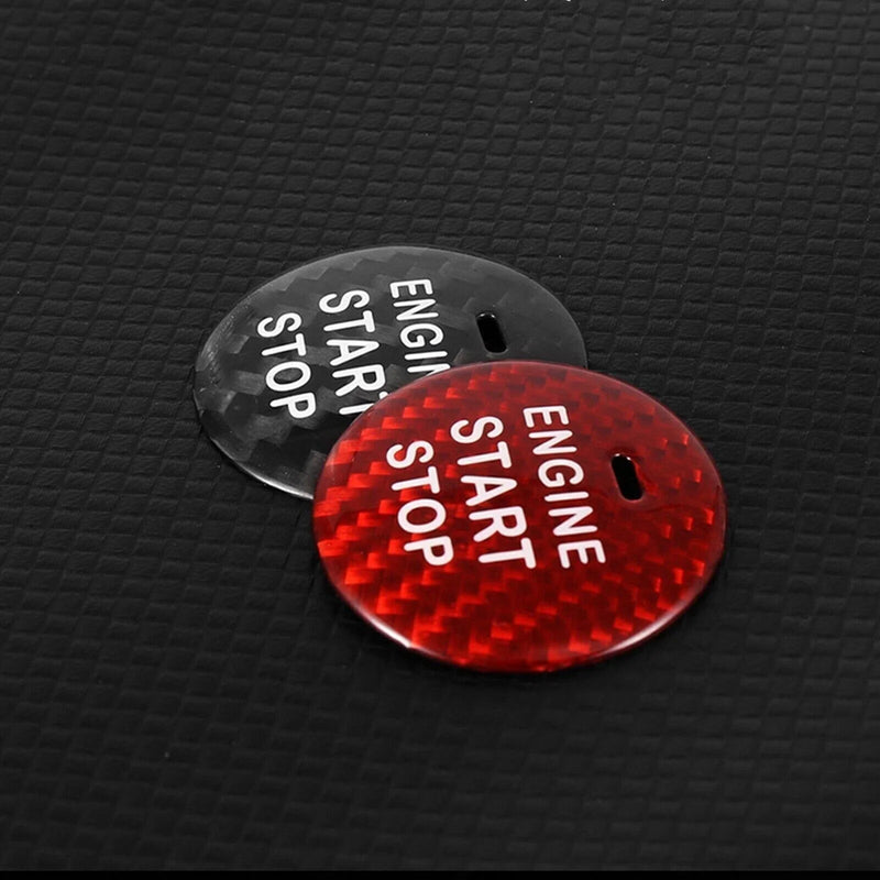 Lexus ES IS LX Carbon Fiber Engine Start Stop Button Cover