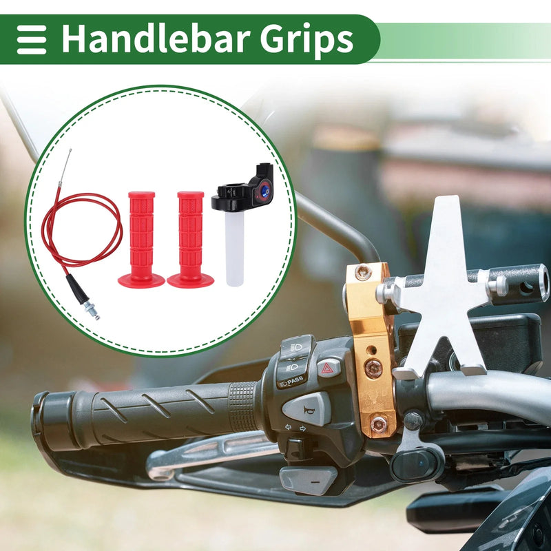 Motorcycle 2 x Grips / 7/8" 22mm Hand Covers