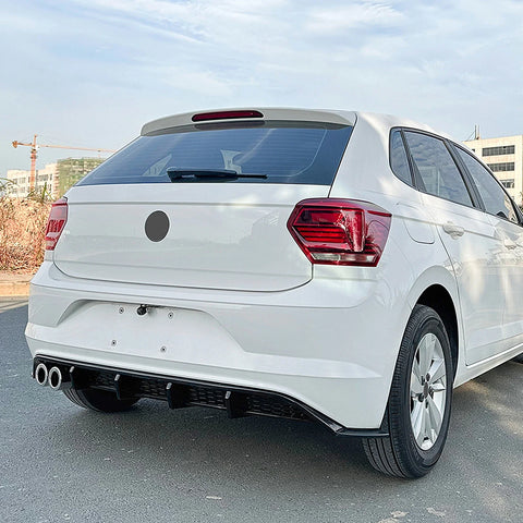 VW Polo MK6 Rear Bumper Diffuser Lip (2019-2024)