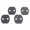 Nissan Qashqai (2008-2013) Black ABS 4 x Door Lock Cover Pad Guard