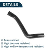 Volvo XC90 (2003-2005) Rubber Black 1 Pcs Radiator Hose Coolant Pipe