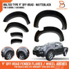 Isuzu D-Max DMAX Ute 9" Off-Road Bolted Fender Flares (2012-2016)