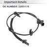 Chevrolet Traverse ABS Wheel Speed Sensor (2009 - 2017)